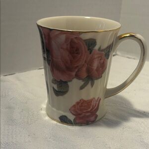 Burton Rose and Gold Accent Mug